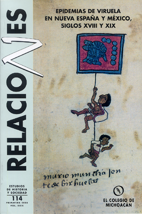 Relaciones 114, primavera 2008, vol. XXIX